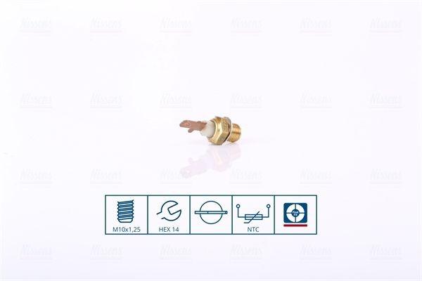 207058 Nissens Sensor de temperatura de aceite del motor