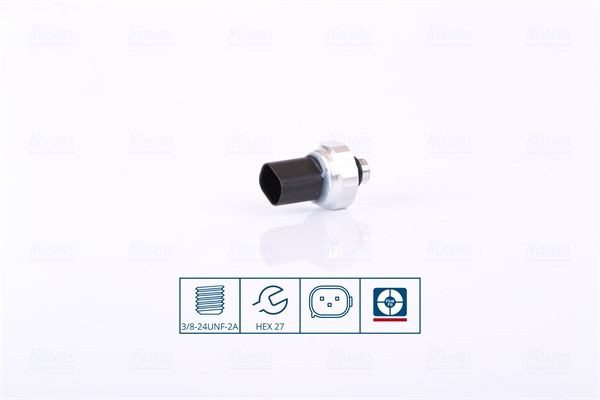 301009 Nissens Sensor de baja presion aire acondicionado