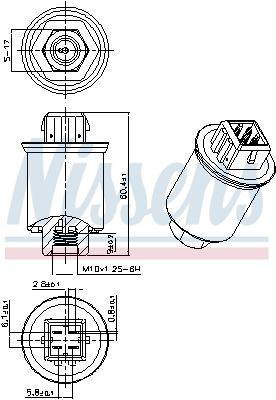 Sensor de presion A/C Nissens 301035 precio, desde 13,61 EUR