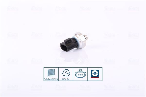 301040 Nissens Sensor de baja presion aire acondicionado