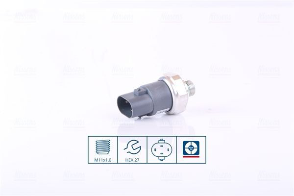 Sensor de presion de aire acondicionado 301088 Nissens