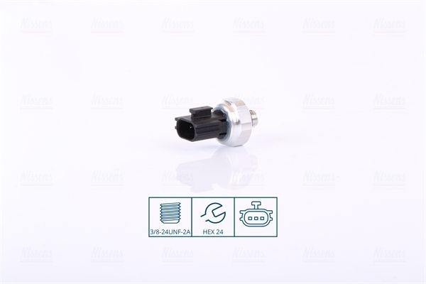 301100 Nissens Sensor de baja presion aire acondicionado