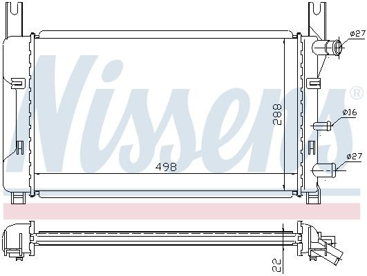 Comprar 1052029 Frig AIR Radiador de auto