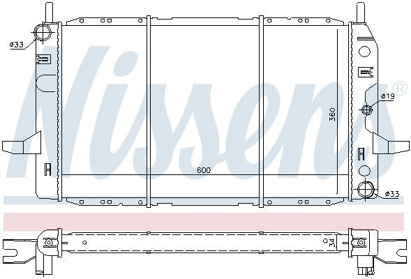Comprar Radiador Ford Sierra II GBC,GBG