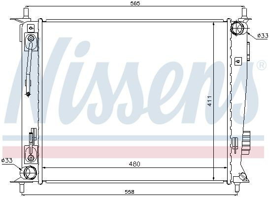 Comprar 253102K260 Hyundai/Kia Radiador de auto
