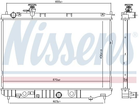 Comprar 66776 Nissens Radiador de auto