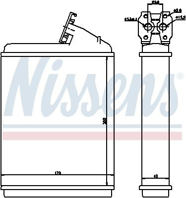 Comprar 71130 Nissens Radiador calefacción