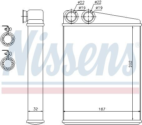 Comprar 72046 Nissens Radiador calefacción