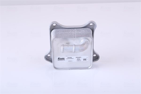 90680 Nissens Radiador de aceite debajo del filtro
