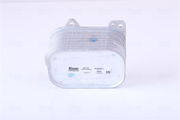 Comprar 90745 Nissens Radiador de aceite