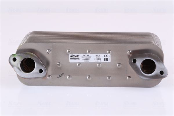 Radiador de aceite 90756 Nissens