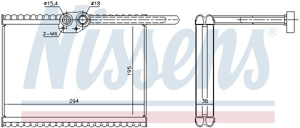 Comprar 92324 Nissens Evaporador de aire acondicionado