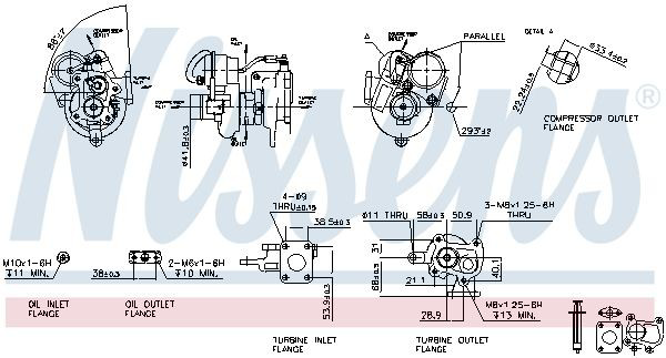 Turbocompresor Nissens 93060 precio, desde 130,68 EUR