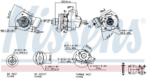  Turbocompresor BMW 5 