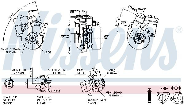 Turbo Nissens 93125