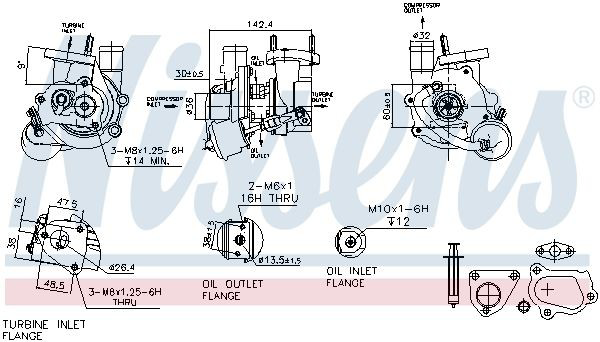 Comprar 93134 Nissens Turbo de coche