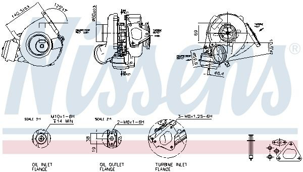 Turbocompresor Nissens 93215 precio, desde 493,29 EUR