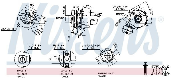 Turbocompresor Nissens 93242 precio, desde 206,18 EUR