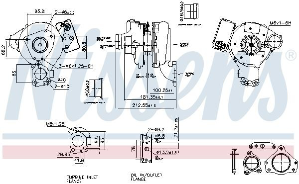 Turbocompresor Nissens 93271 precio, desde 712,73 EUR