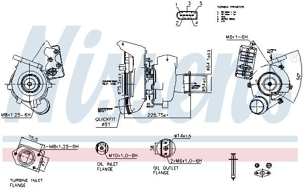 Turbocompresor Nissens 93328 precio, desde 601,13 EUR