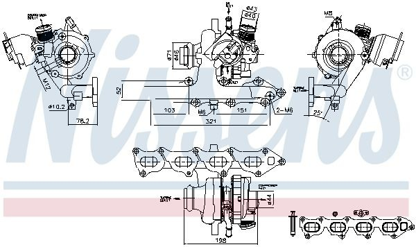 Turbocompresor General Motors GS500453 precio, desde 657,38 EUR