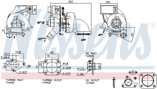 Turbocompresor Nissens 93517 precio, desde 289,03 EUR