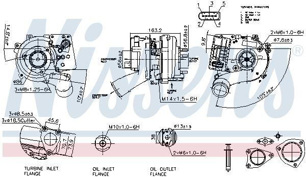 Comprar Turbocompresor Volkswagen Touareg I 7LA, 7L6, 7L7