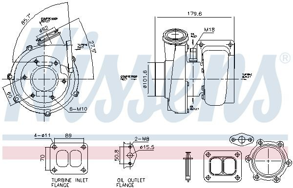 Turbo para motor para MAN TGX I 