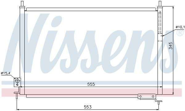 Comprar 940008 Nissens Condensador de aire acondicionado