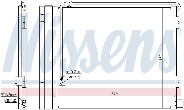 Comprar 940179 Nissens Condensador de aire acondicionado