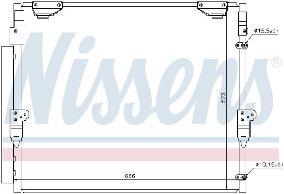 Aire acondicionado capacitor Nissens 940304 precio, desde 121,17 EUR