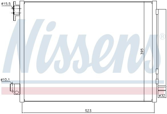 Aire acondicionado capacitor Nissens 940321 precio, desde 104,94 EUR