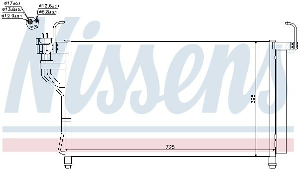 Comprar 940350 Nissens Condensador de aire acondicionado