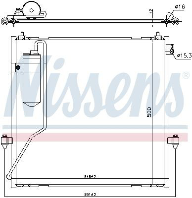 Condensador Nissens 940472