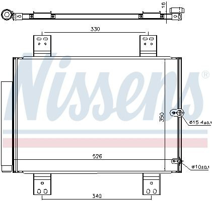 Comprar 940560 Nissens Condensador de aire acondicionado
