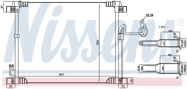 Aire acondicionado capacitor Nissens 940616 precio, desde 130,83 EUR
