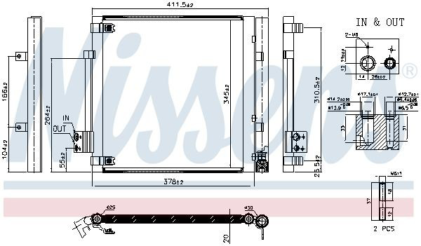 Comprar 940679 Nissens Condensador de aire acondicionado
