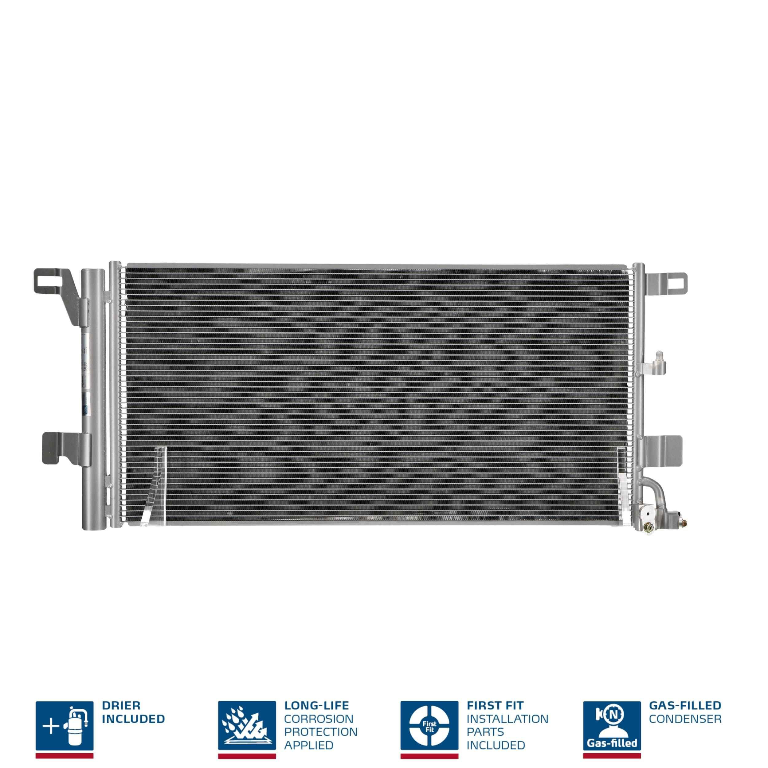 940752 Nissens Radiador de aire acondicionado