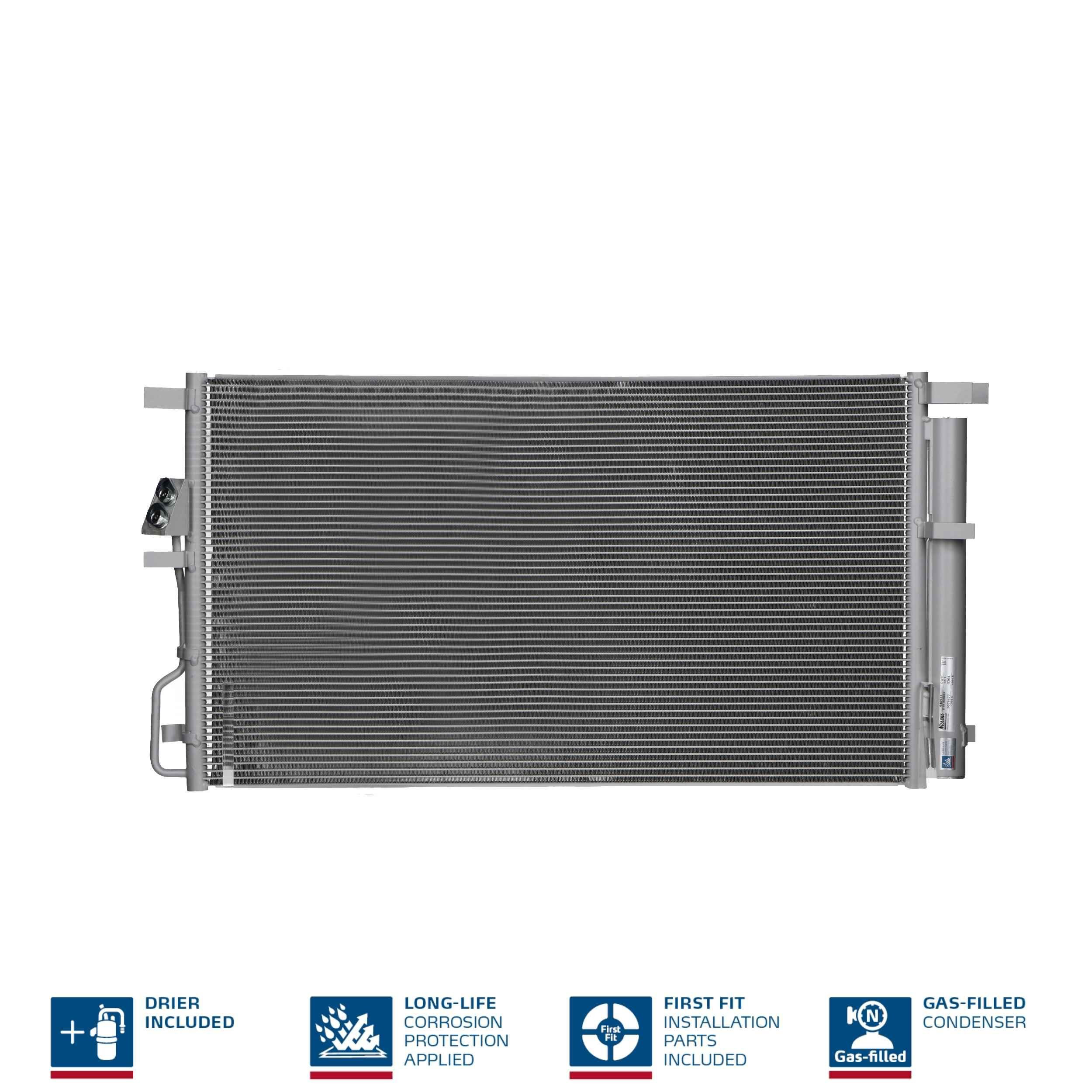 940922 Nissens Radiador de aire acondicionado