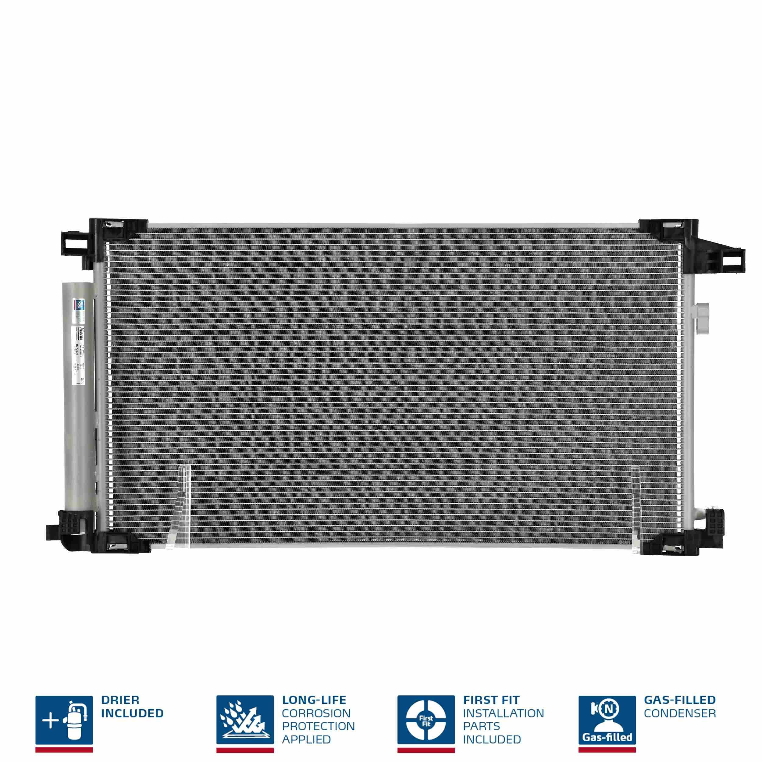  Condensador aire acondicionado Toyota Corolla 