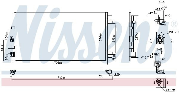 Comprar 941206 Nissens Condensador de aire acondicionado