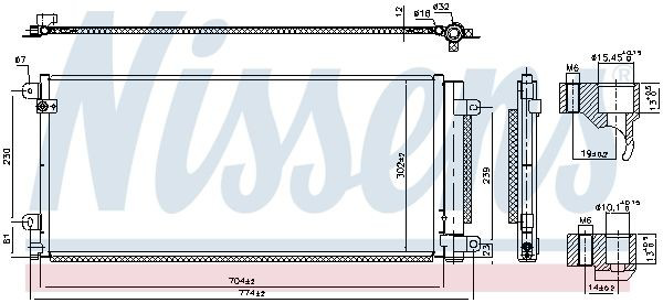Aire acondicionado capacitor Nissens 941224 precio, desde 99,57 EUR