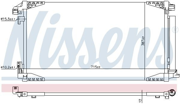Comprar 941228 Nissens Condensador de aire acondicionado