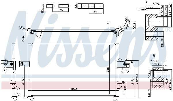 Comprar Condensador aire acondicionado Hyundai Accent I 