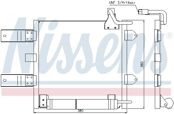 Comprar 94446 Nissens Condensador de aire acondicionado