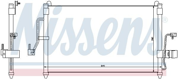 Aire acondicionado capacitor Nissens 94454 precio, desde 79,30 EUR