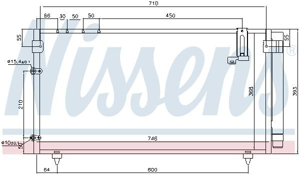 Aire acondicionado capacitor Nissens 94795 precio, desde 88,53 EUR