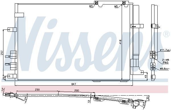 Aire acondicionado capacitor Nissens 94914 precio, desde 100,19 EUR