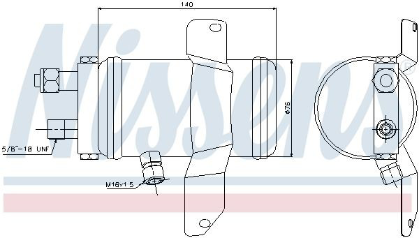 Filtro deshidratante Nissens 95049