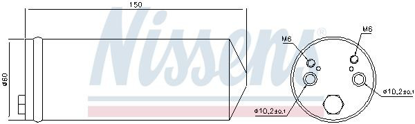 Comprar 95413 Nissens Filtro secador de aire acondicionado